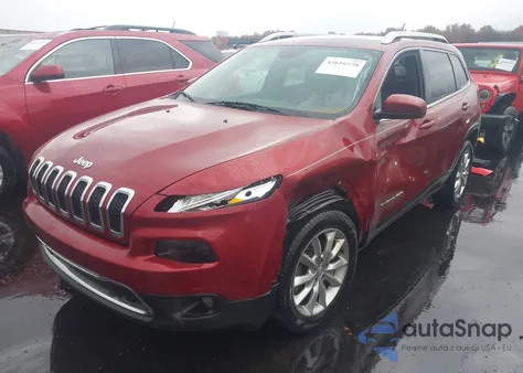 2014 Jeep Cherokee Limited from USA, damaged, VIN 1C4PJLDS2EW173869